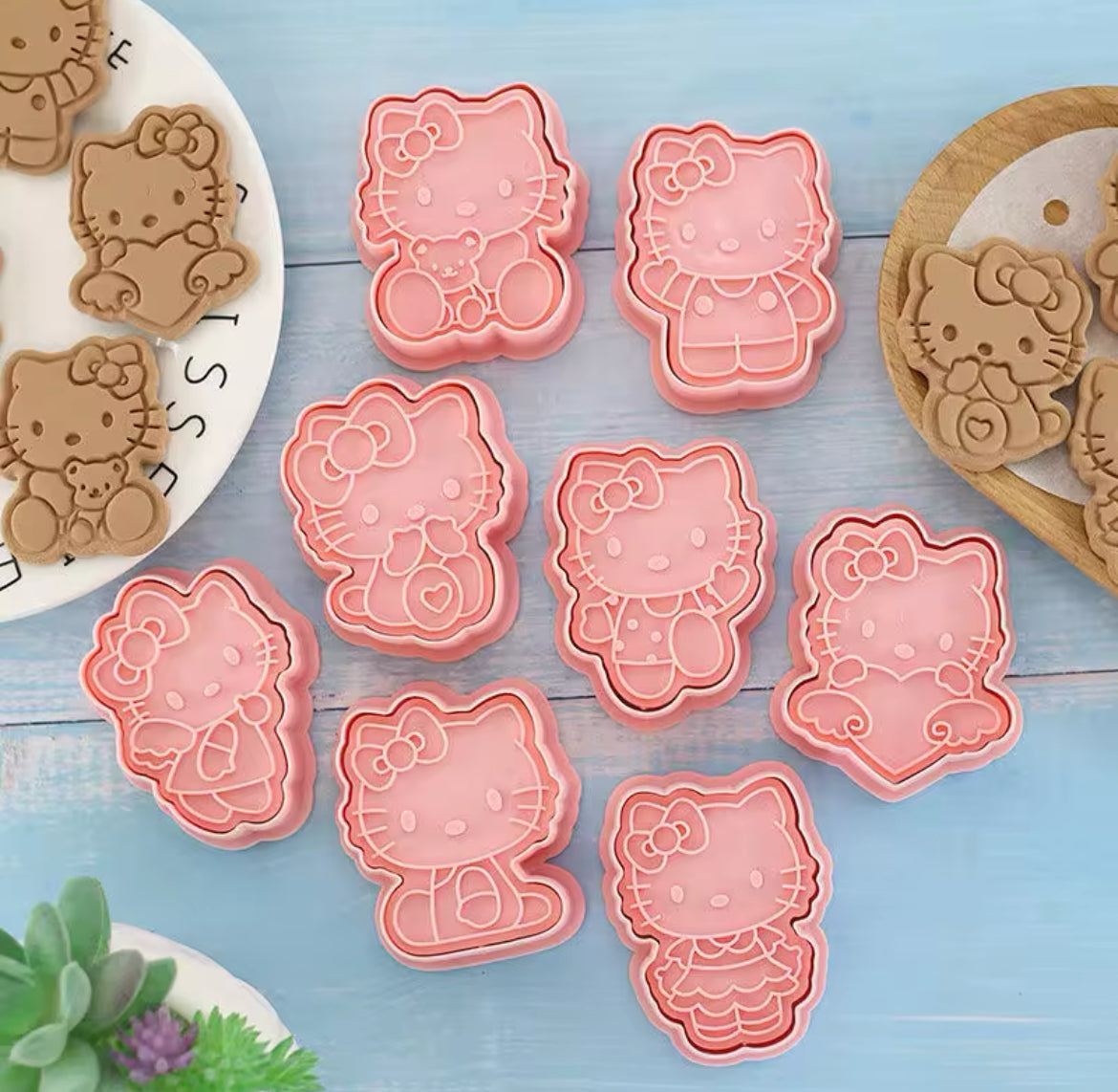 Moldes para galletas hello kitty