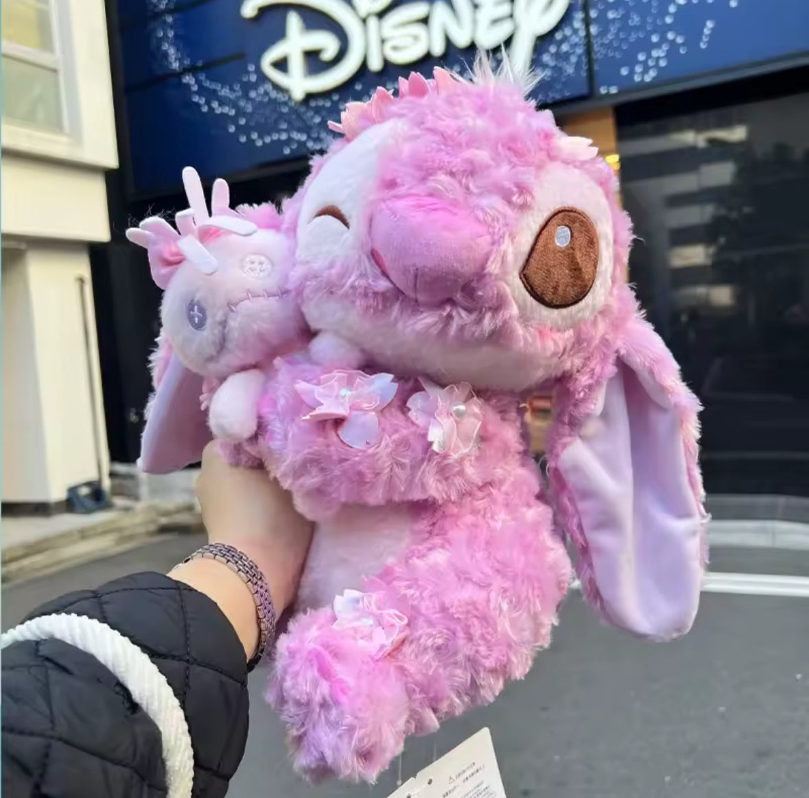 Stich rosado 35cms
