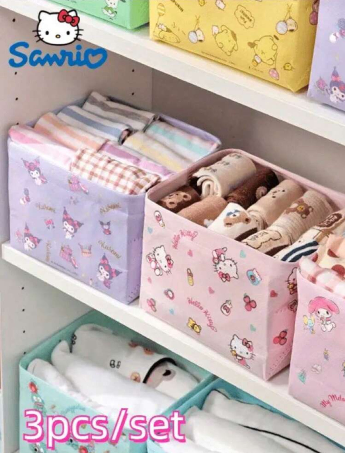 Cajones organizadores sanrio