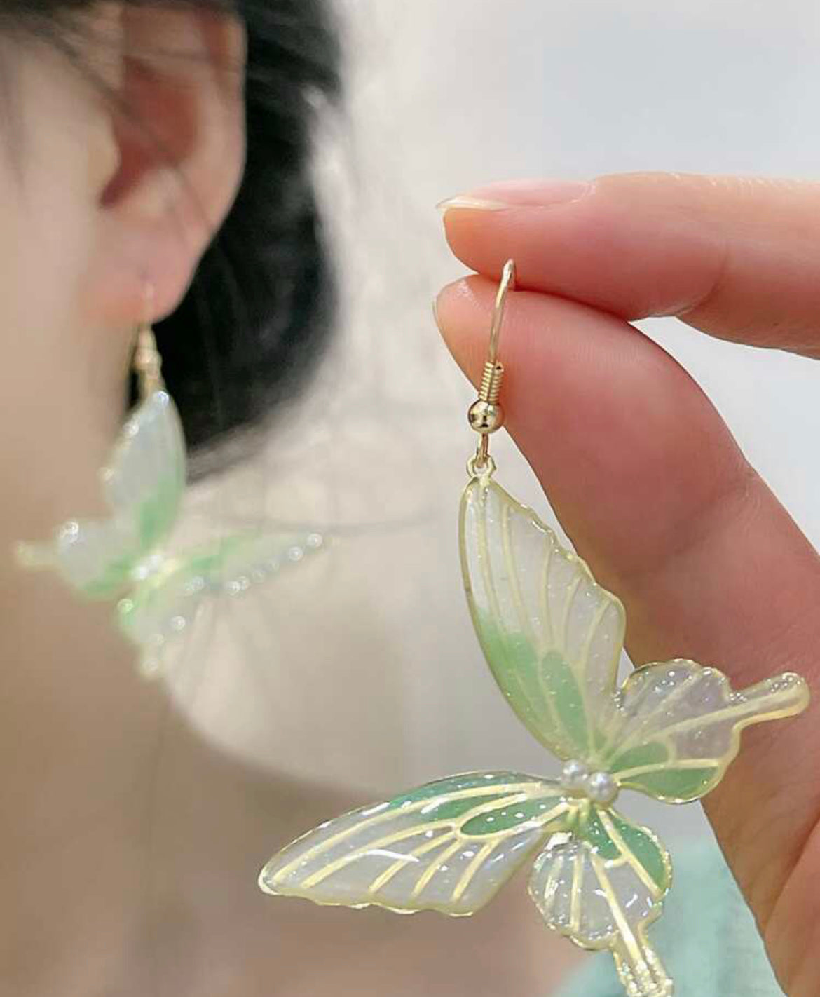 Caravanas mariposa