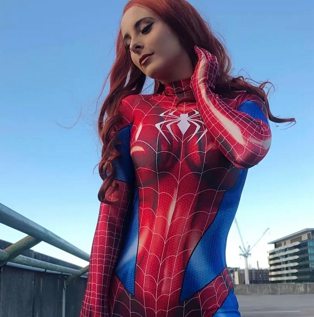 Disfraz Spiderman mujer