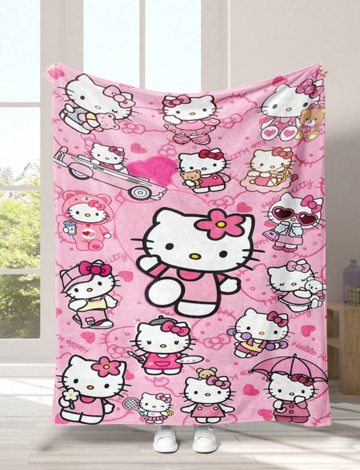 Manta hello kitty 150x200