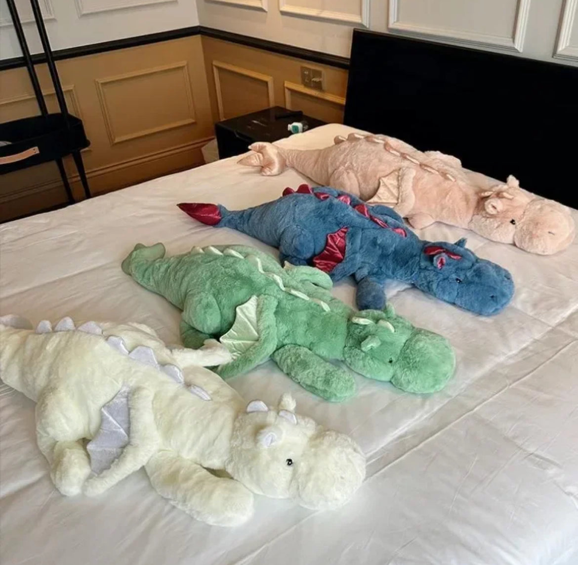 Peluche almohada dragones 70cm