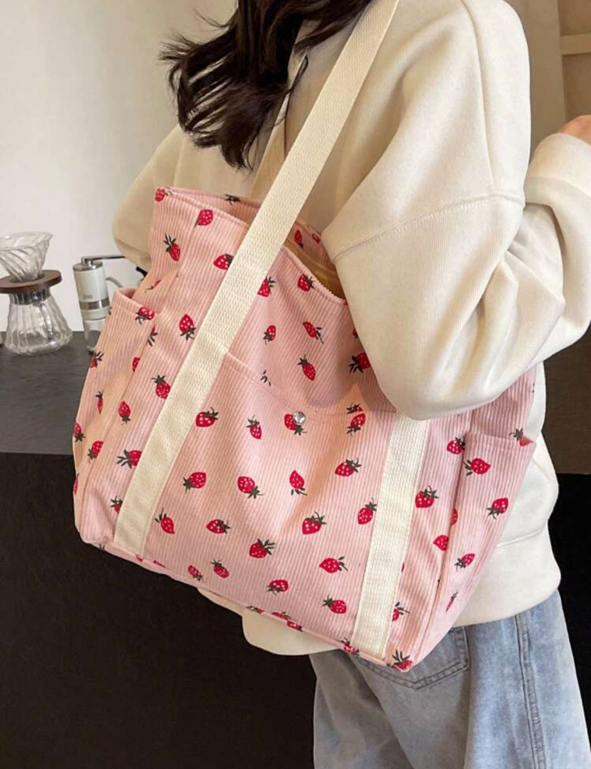 Bolso frutillas