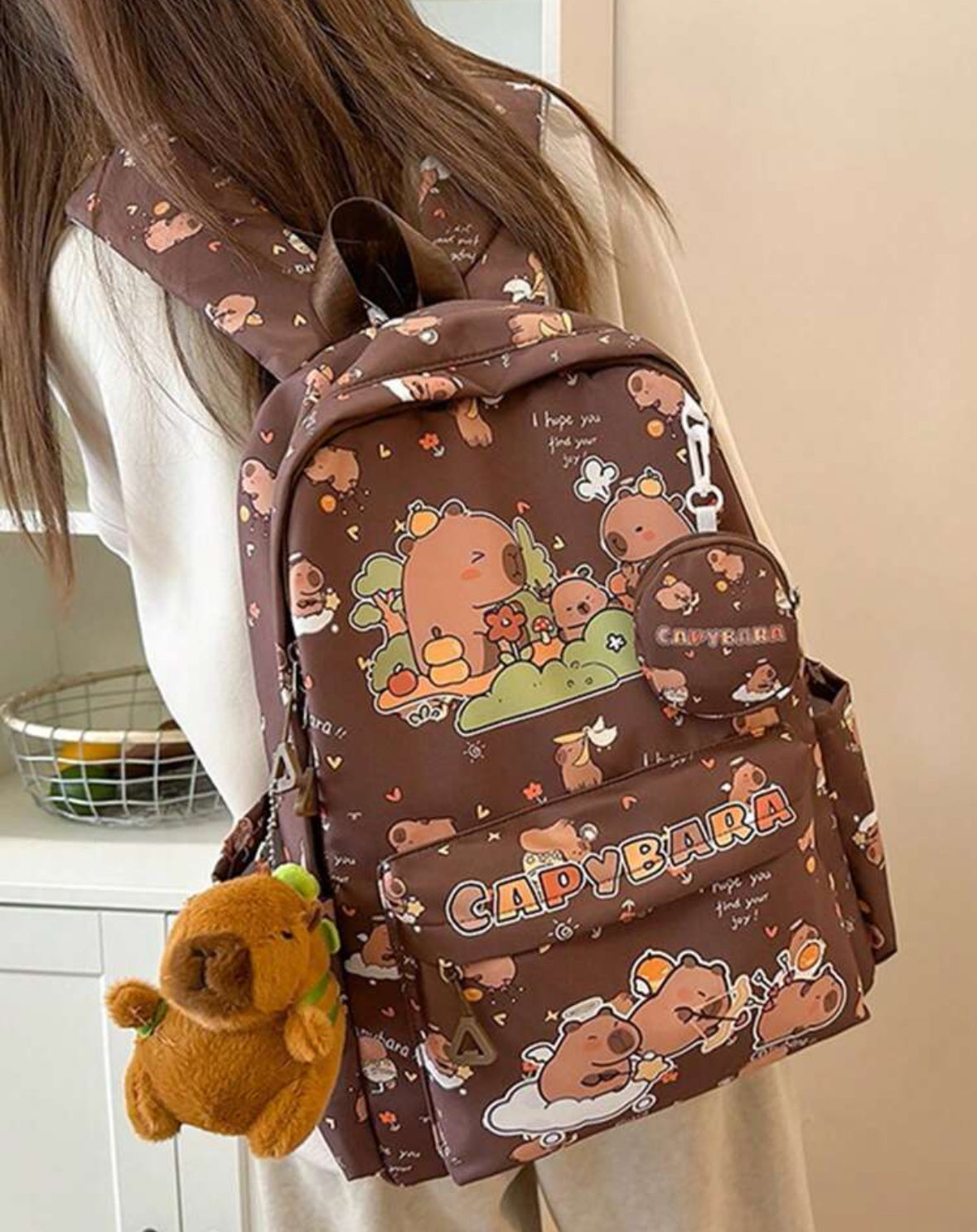 Mochila capybara