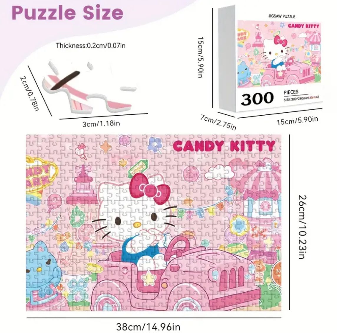 Rompe cabezas de Hello Kitty