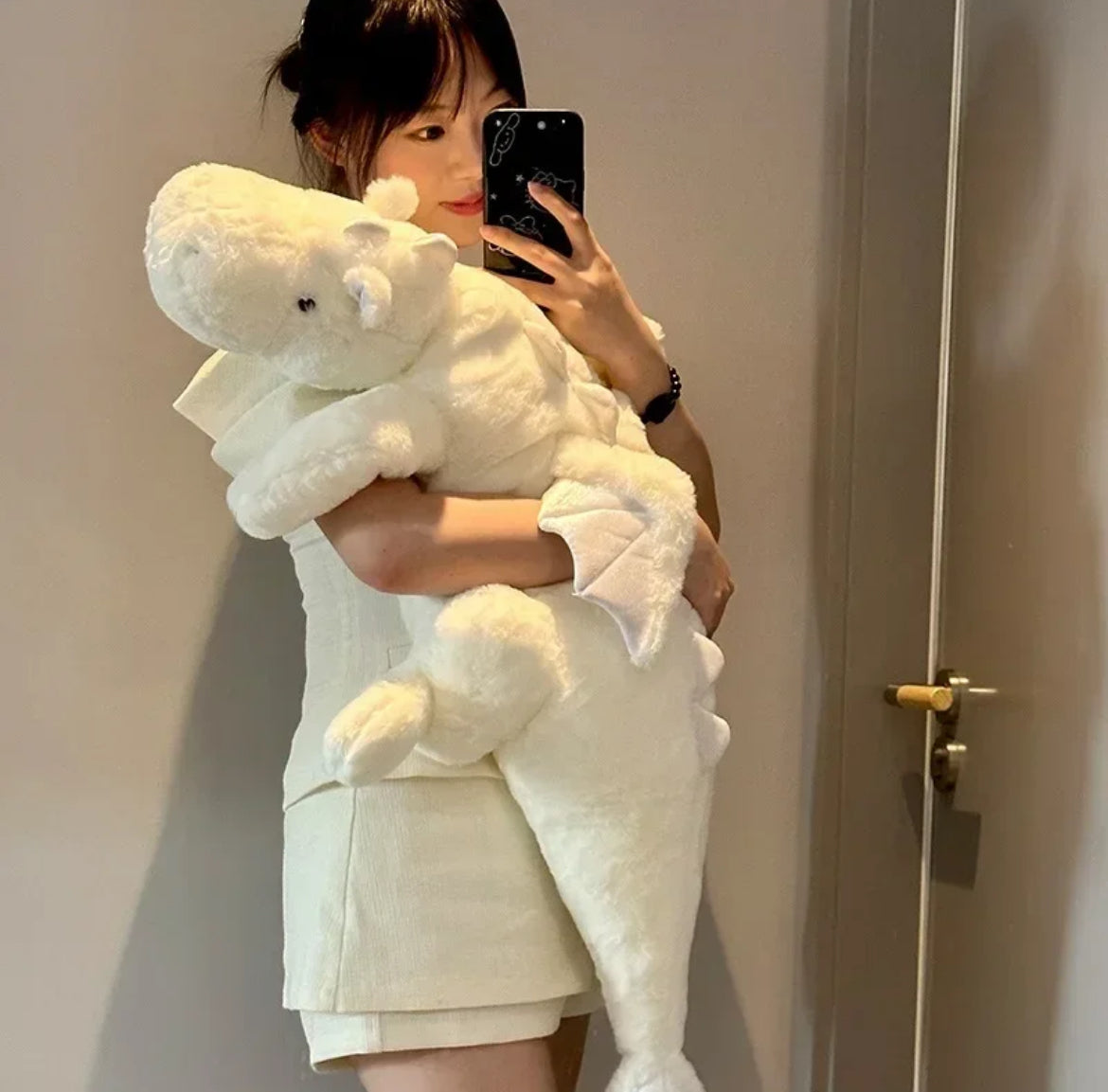 Peluche almohada dragones 70cm