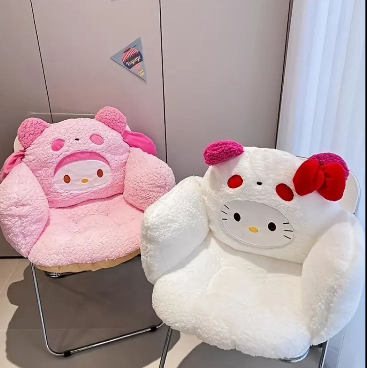 Almohadones para sentarse de Sanrio