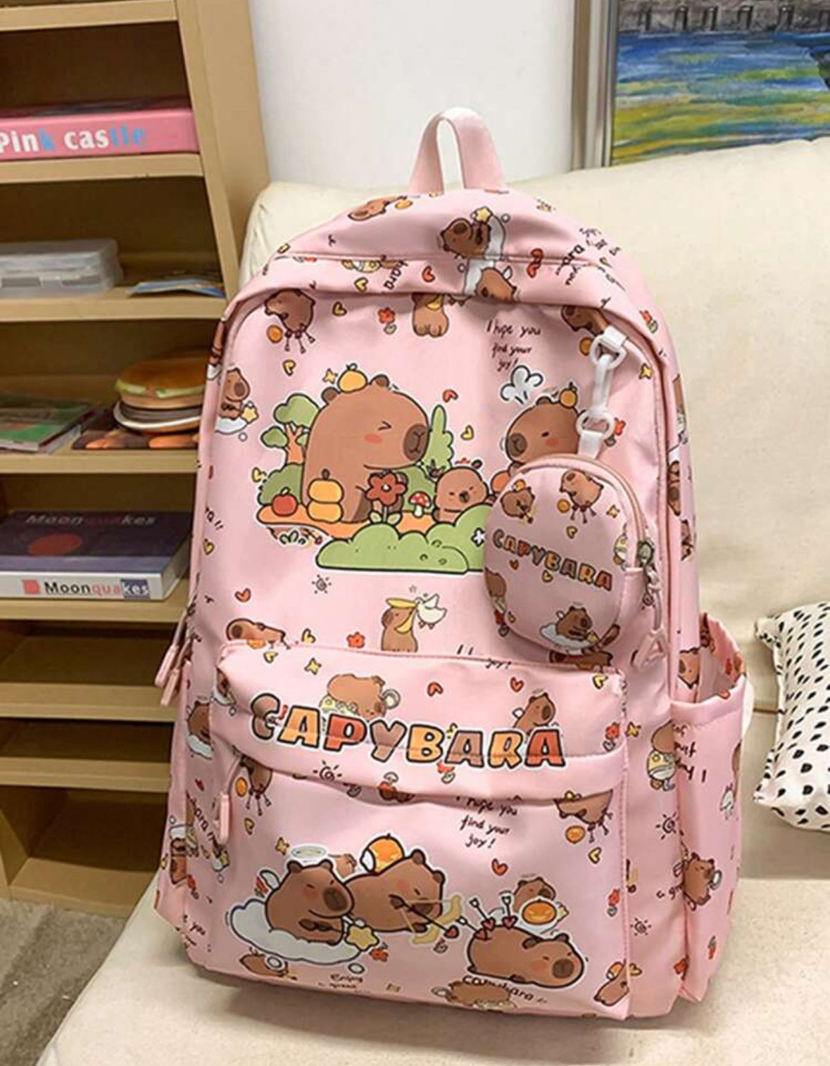 Mochila capybara