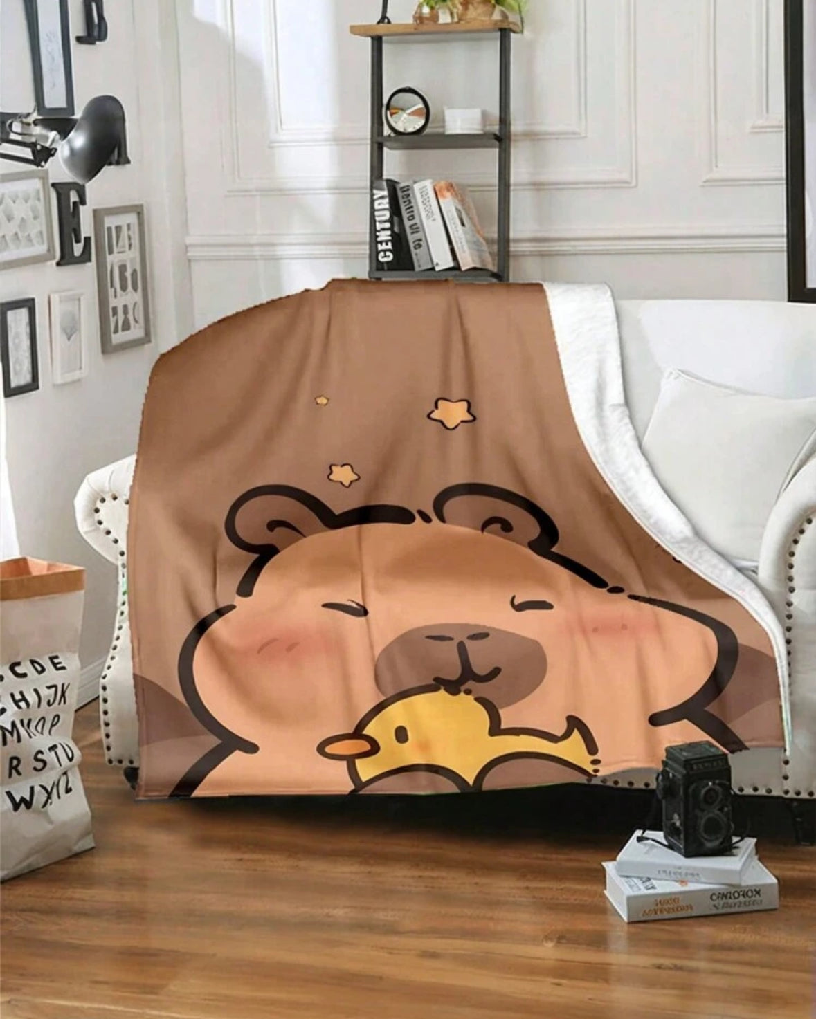 Manta capybara 130x150