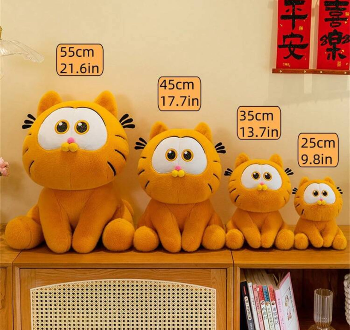 Peluche garfield