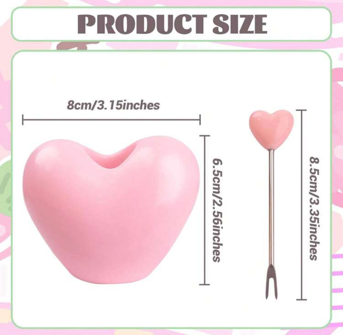 Pinchitos de corazones