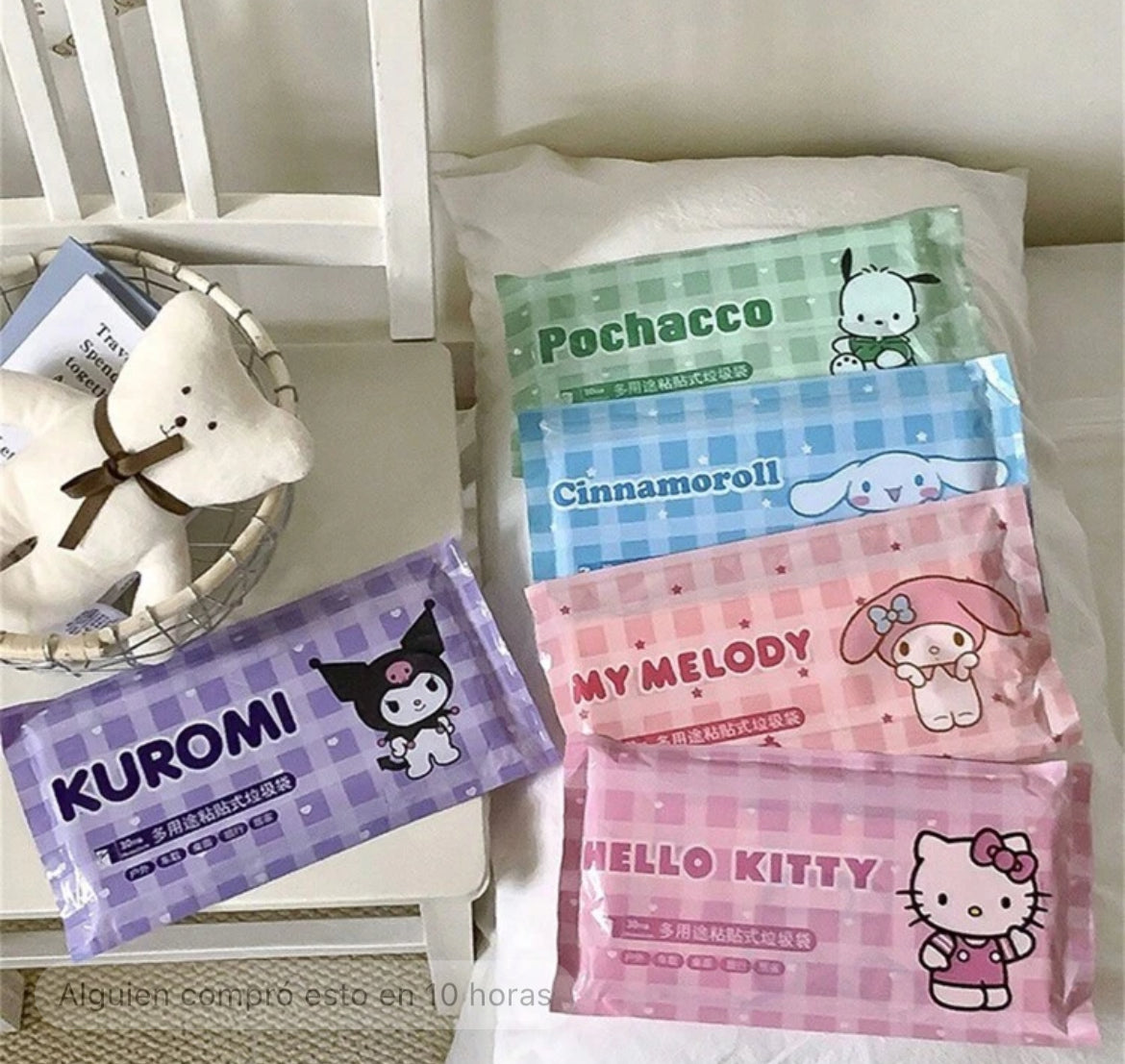 Bolsas adhesivas 30 unidades sanrio