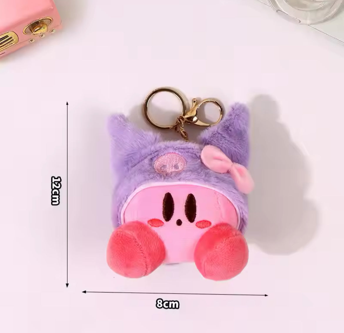 Peluche de kirby cosplay