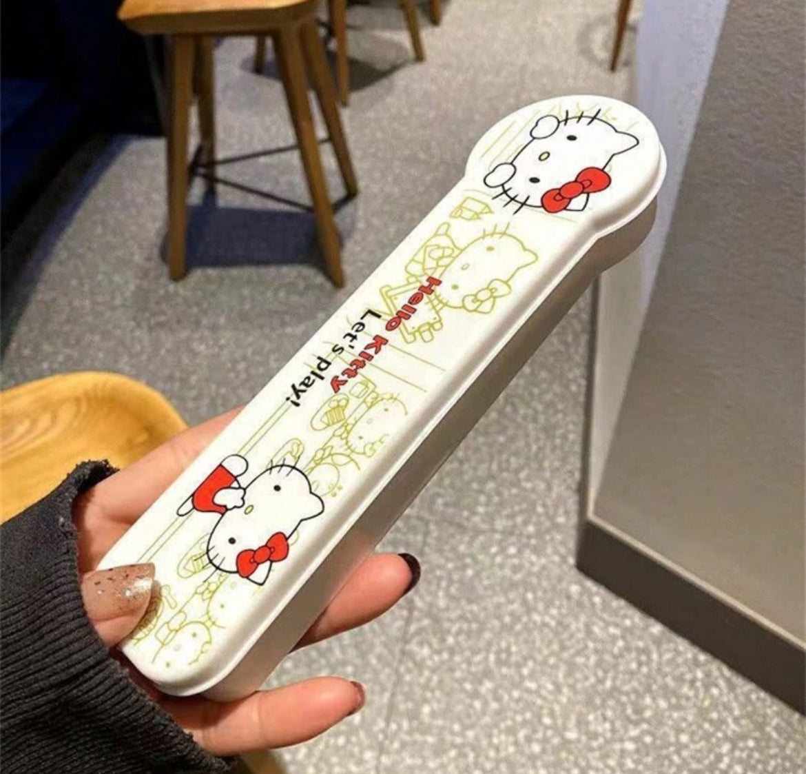 Cubiertos hello kitty