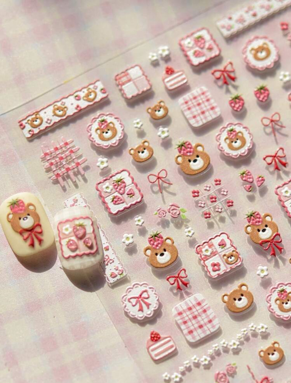 Stickers para uñas varios diseños