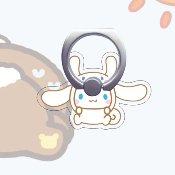 Soporte anillo sanrio para celular