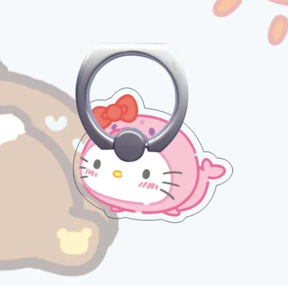 Soporte anillo sanrio para celular