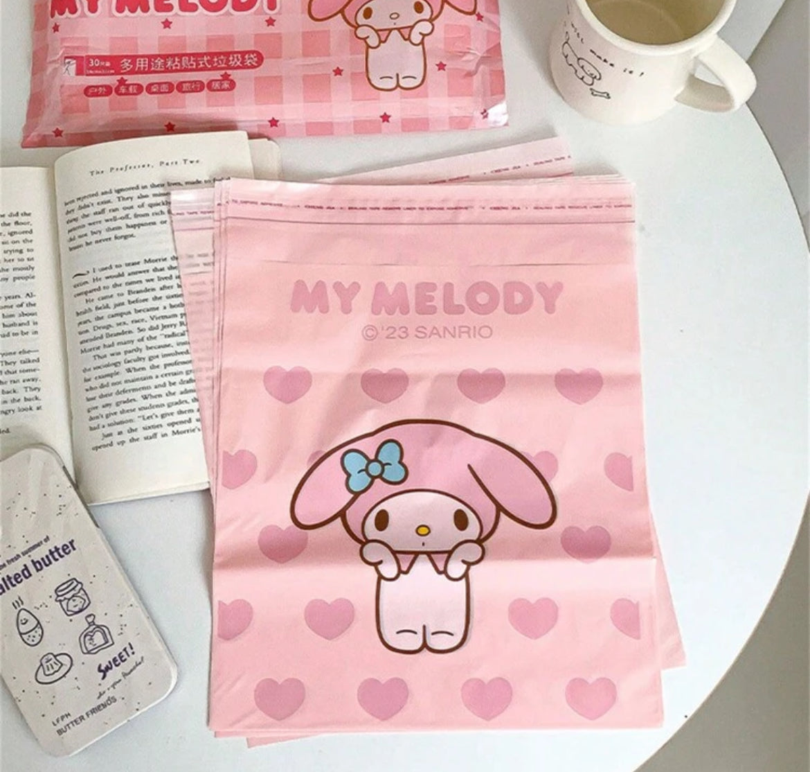 Bolsas adhesivas 30 unidades sanrio