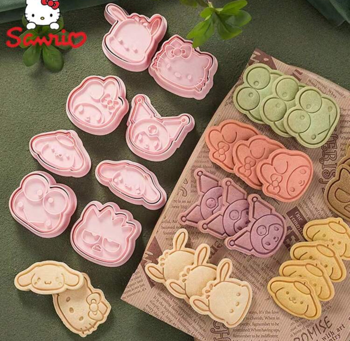 Set cortadores de galleta