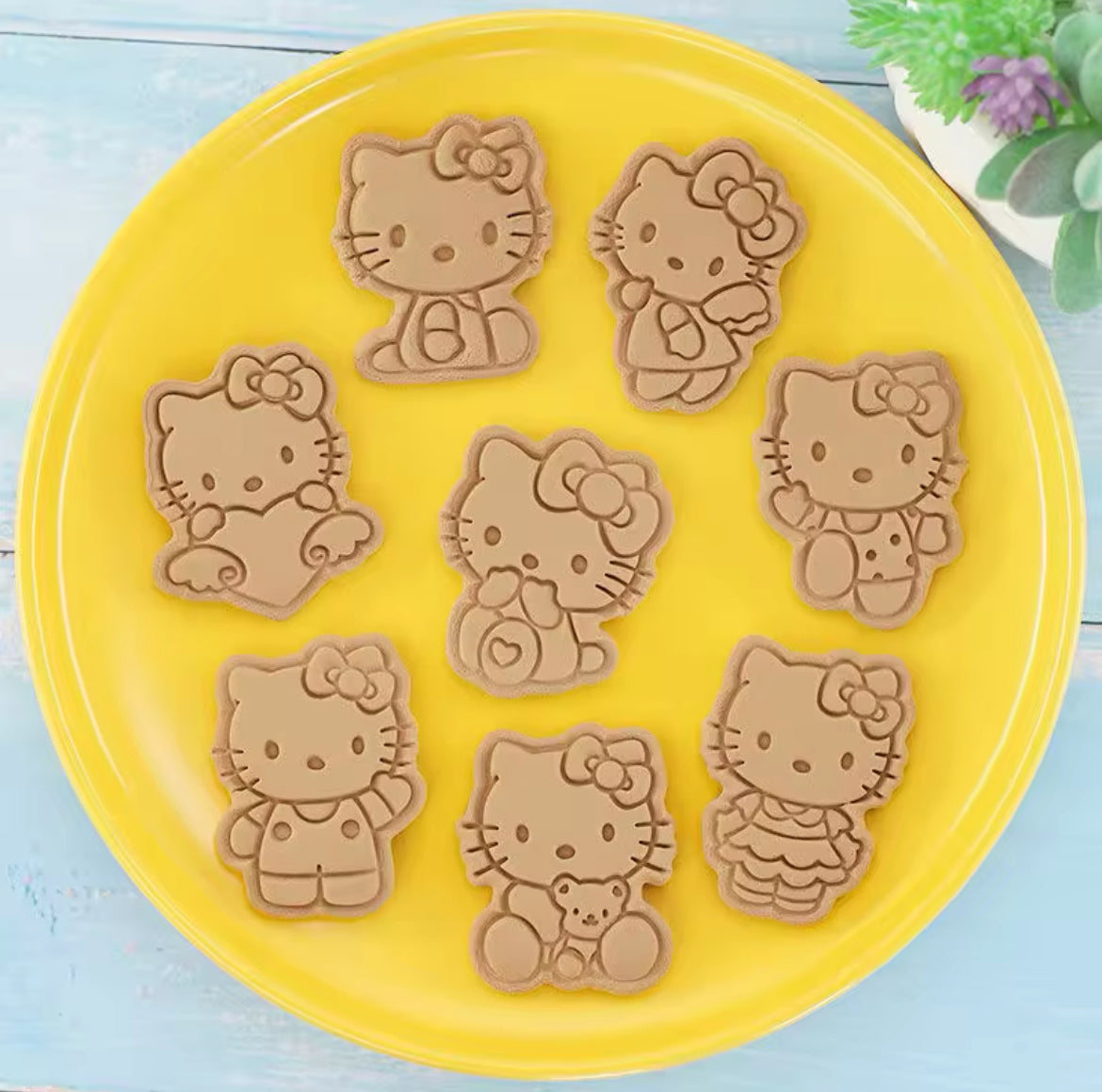 Moldes para galletas hello kitty