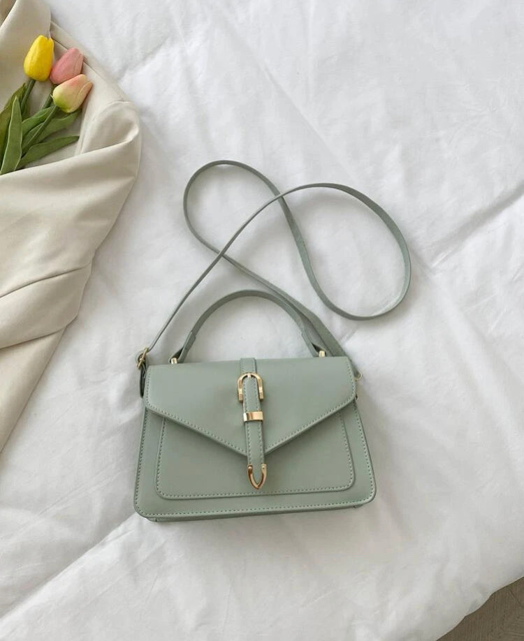 Cartera verde dama