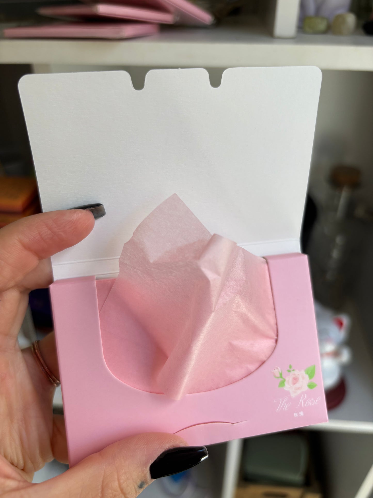 Papel anti oleosidad para el rostro pack 100 hojas
