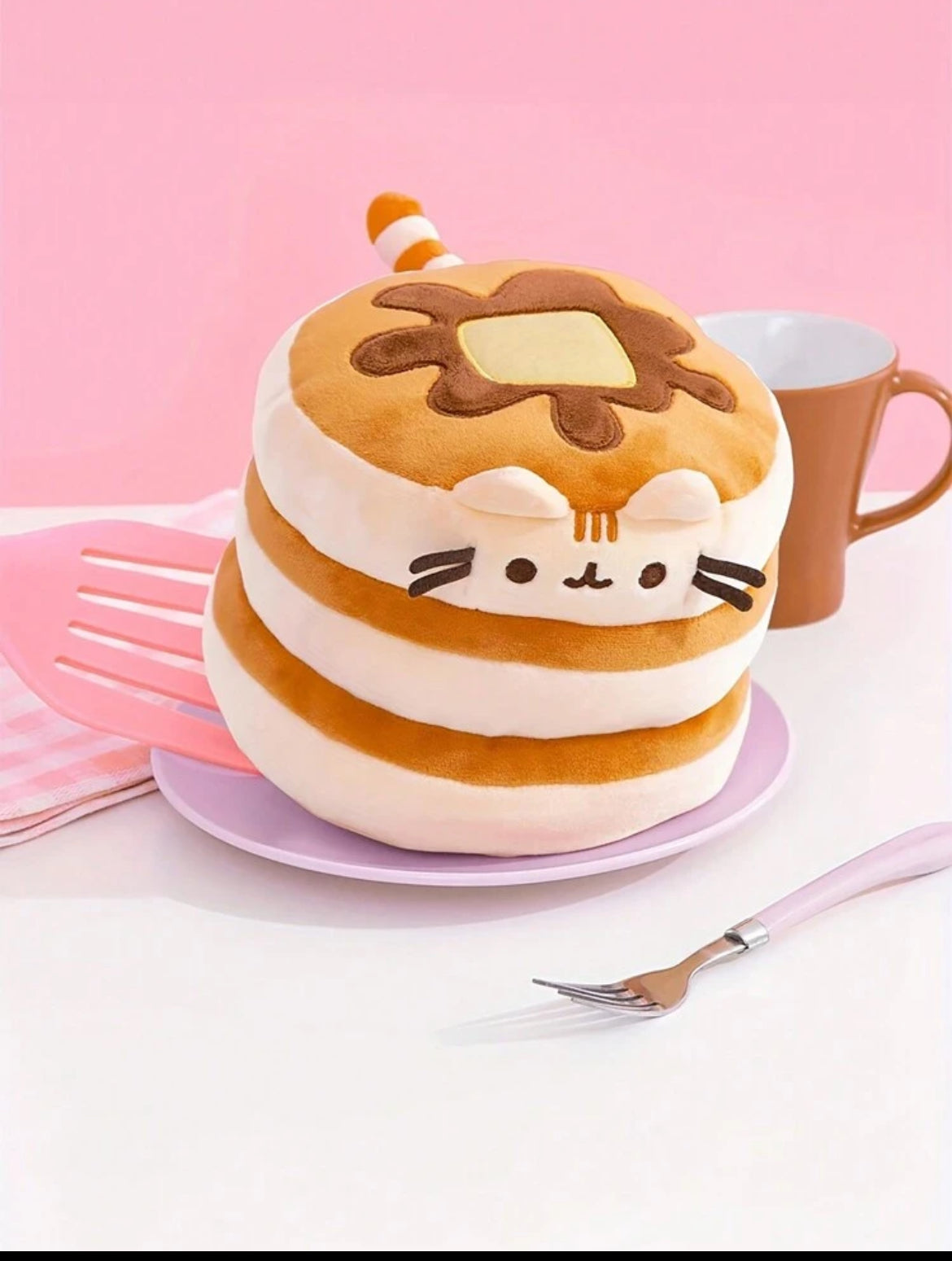 Peluche plusheen pancakes