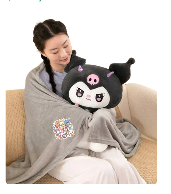Peluches con manta dentro
