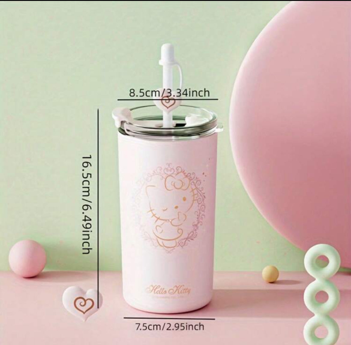 Vaso termico hello kitty