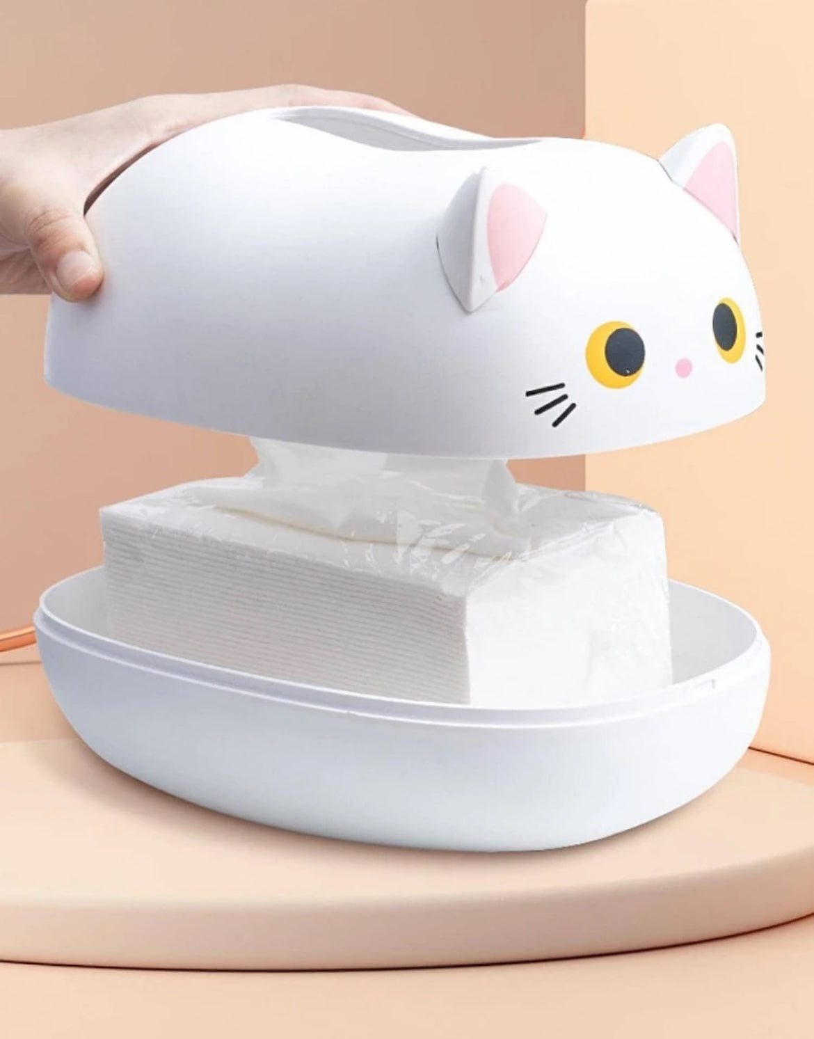 Servilletero gatito