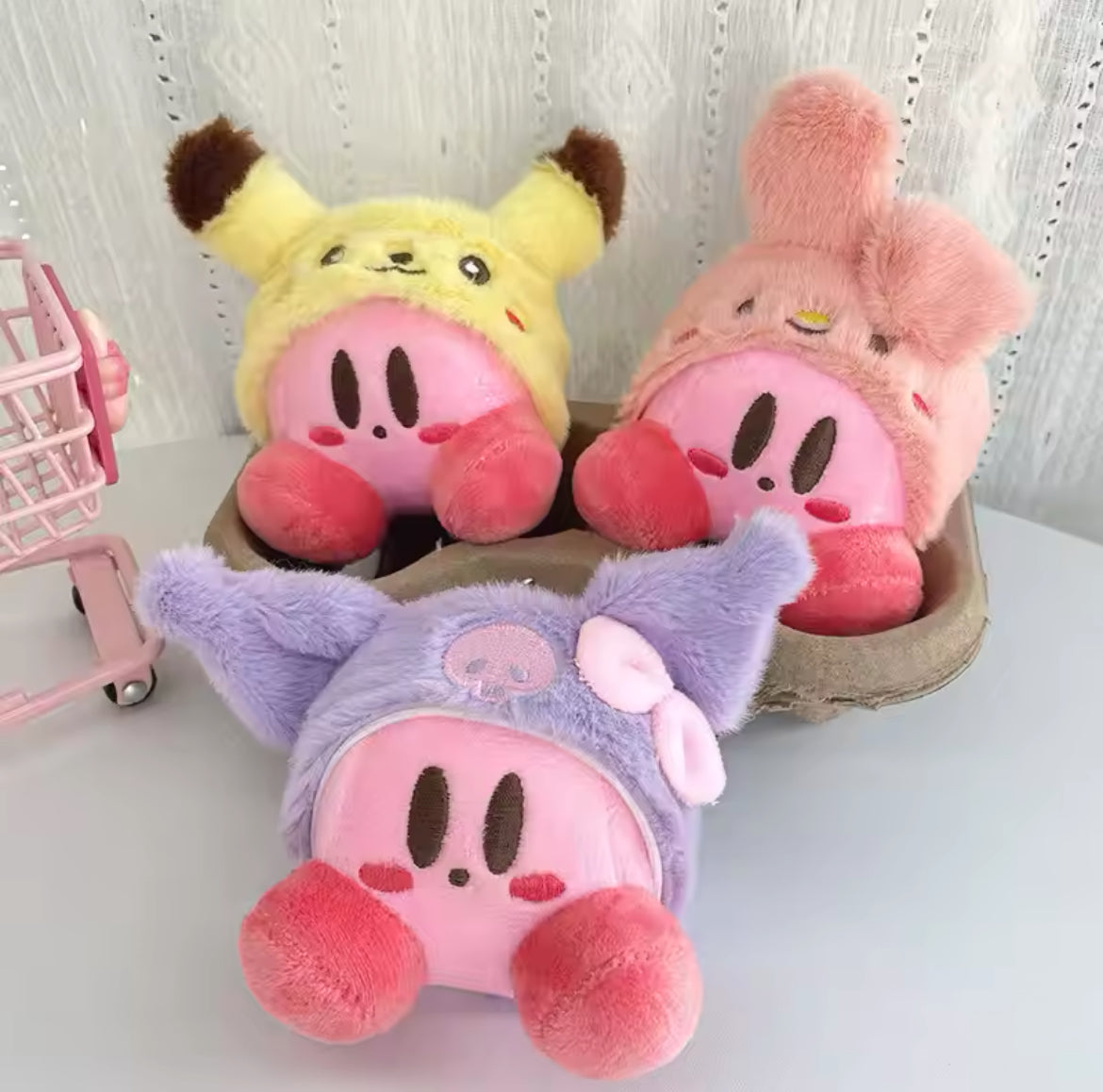 Peluche de kirby cosplay