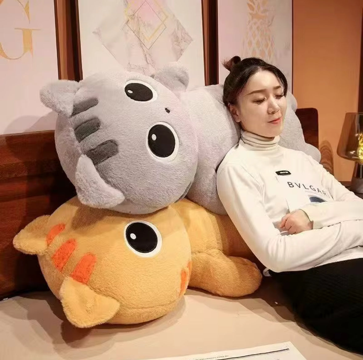 Peluche de gato 120cms