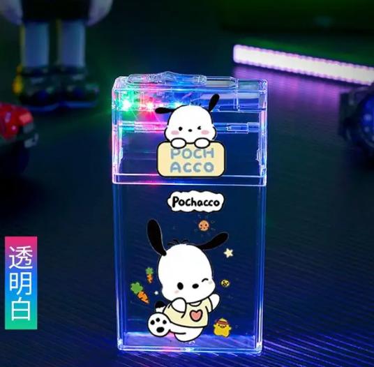 Caja para cigarros con encendedor de sanrio