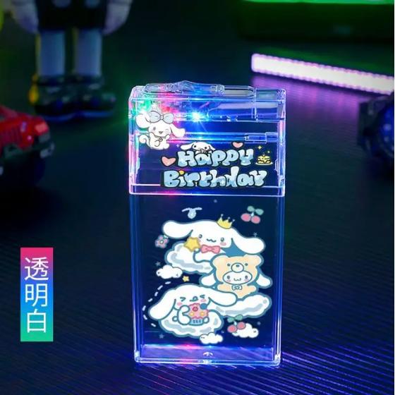 Caja para cigarros con encendedor de sanrio
