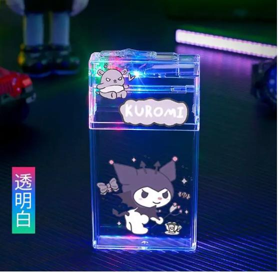 Caja para cigarros con encendedor de sanrio