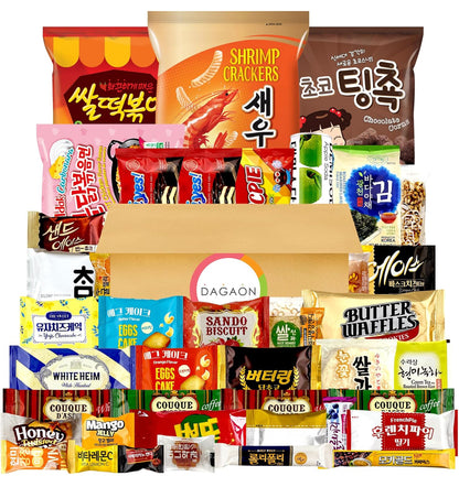 SORTEO 1 CAJA 50 SNACKS COREANOS