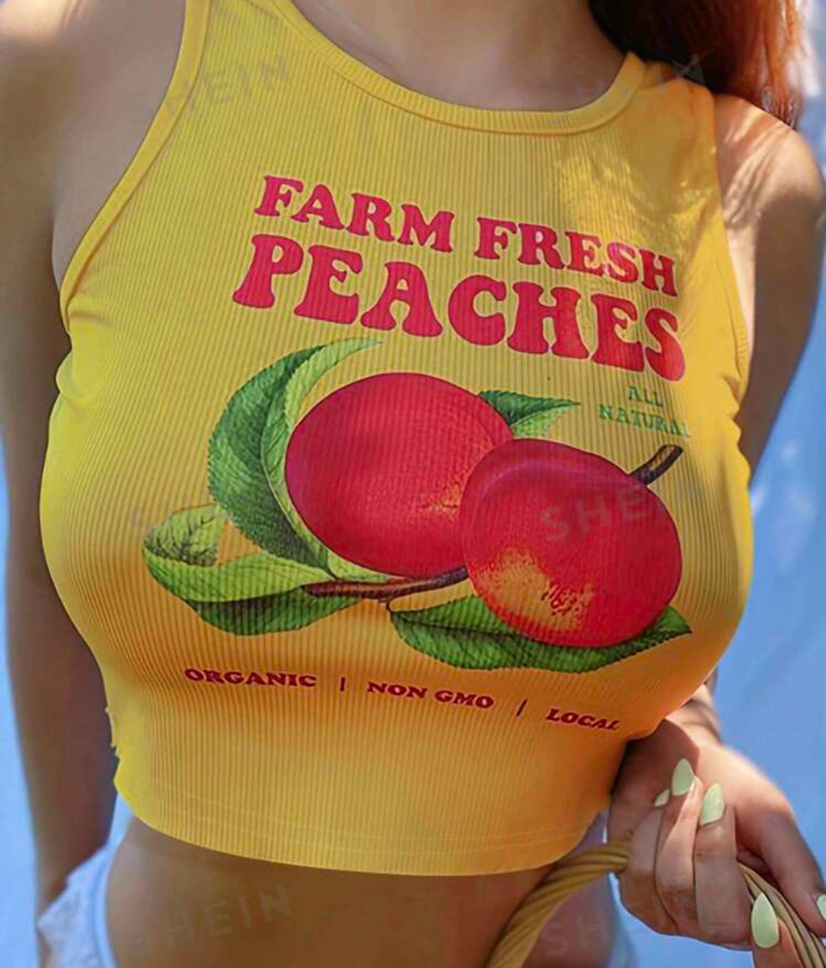 Top peaches