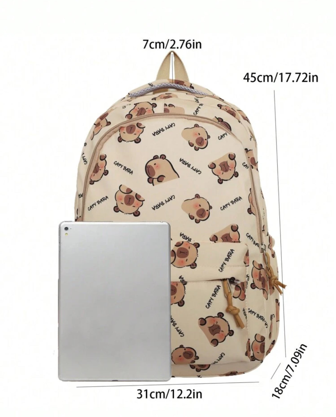Mochila capybara