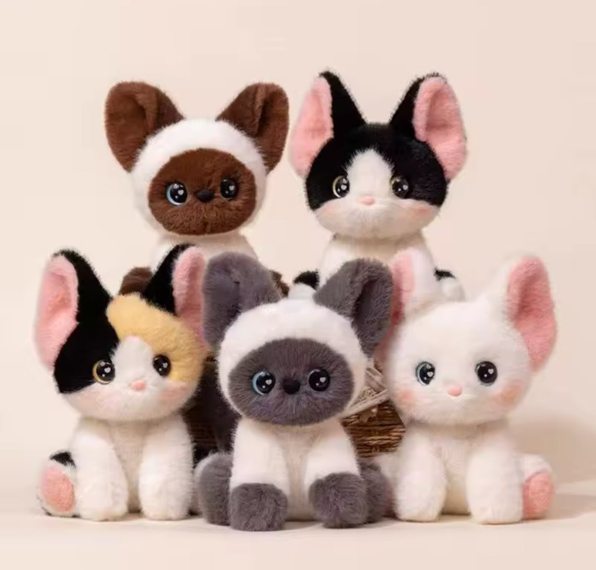 Gatitos peluche 25cms