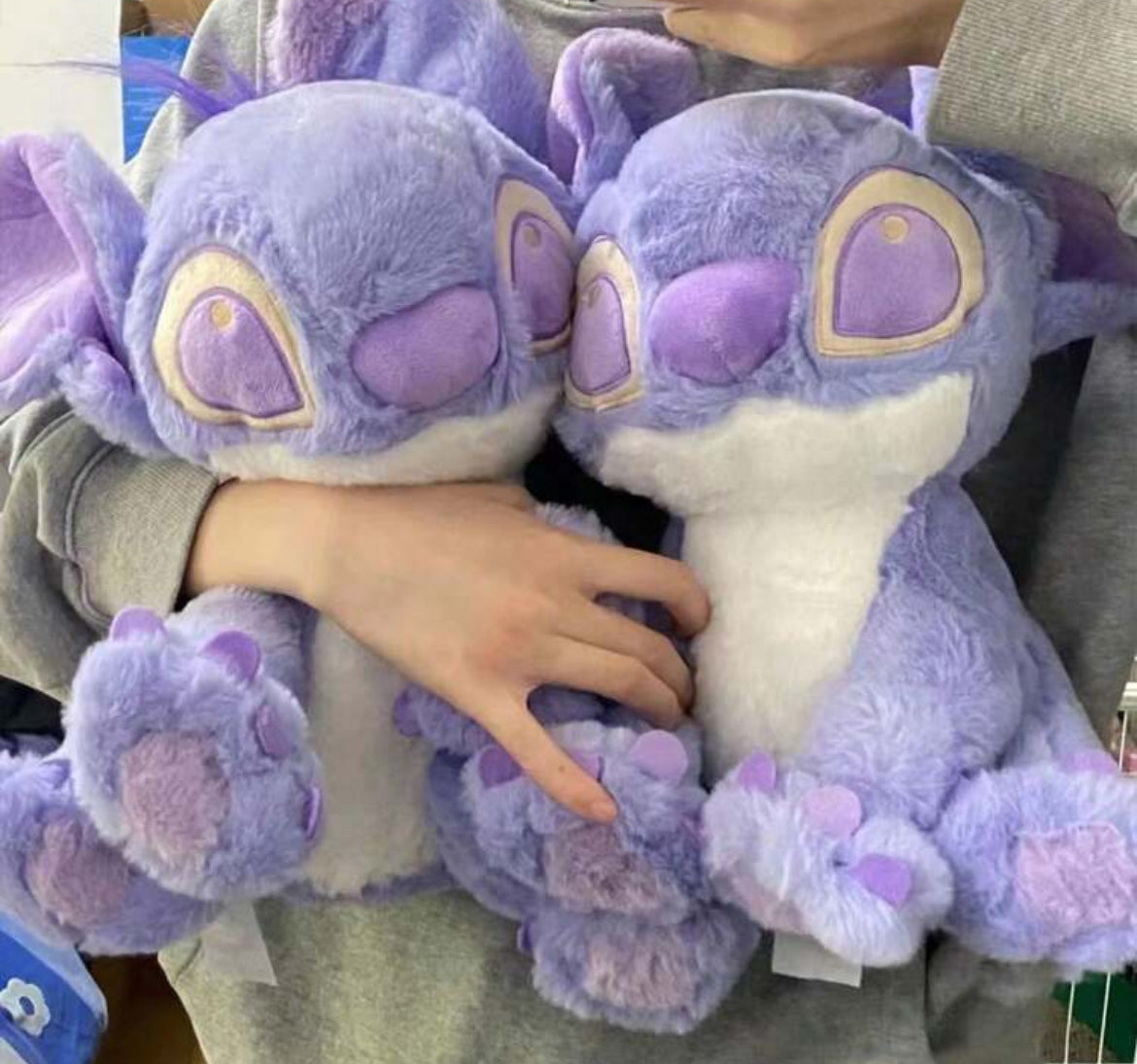 Peluche stich lila