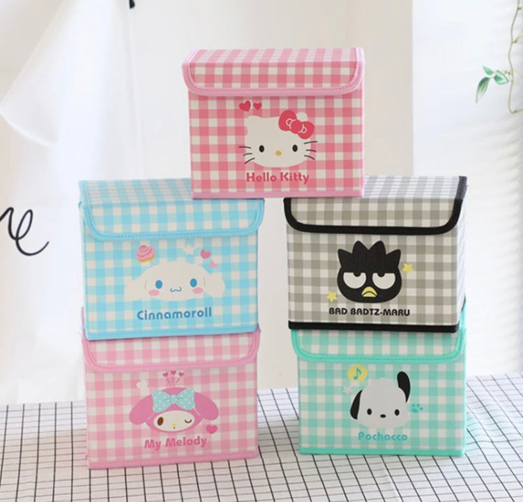 Cajitas organizadoras sanrio