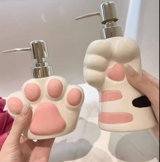 Porta jabon de patitas