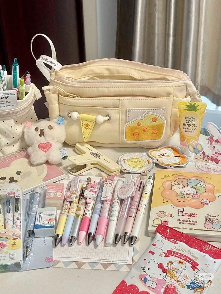 BOX vuelta a clases 💗 utiles y papeleria kawaii✨