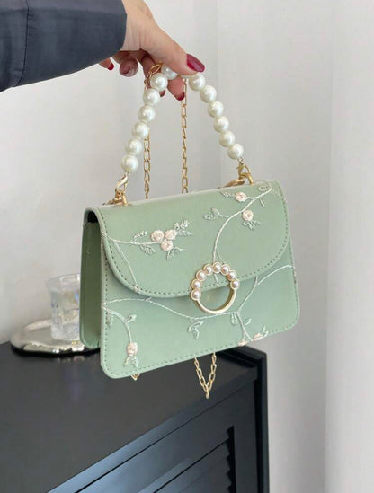 Cartera perlas