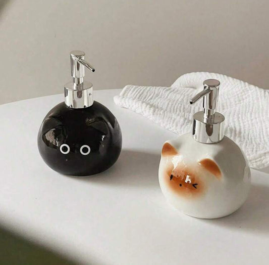Dispensador gatitos ceramica