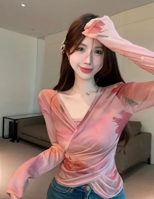 EN STOCK✨ Blusa duraznos estilo coreano talle L