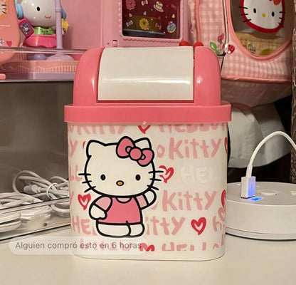 Papelera hello kitty