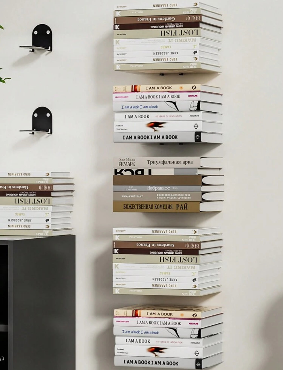 Soporte para libros pack de 4