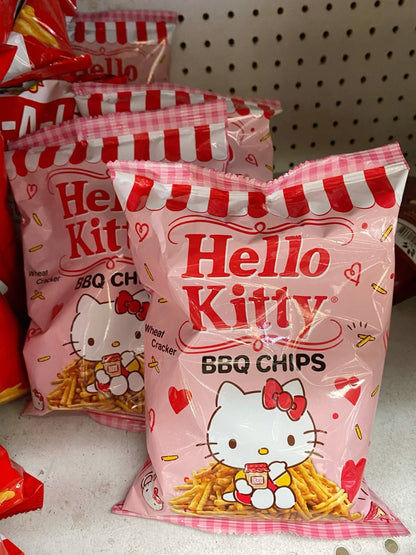 Chips de barbacoa Hello Kitty 100gr